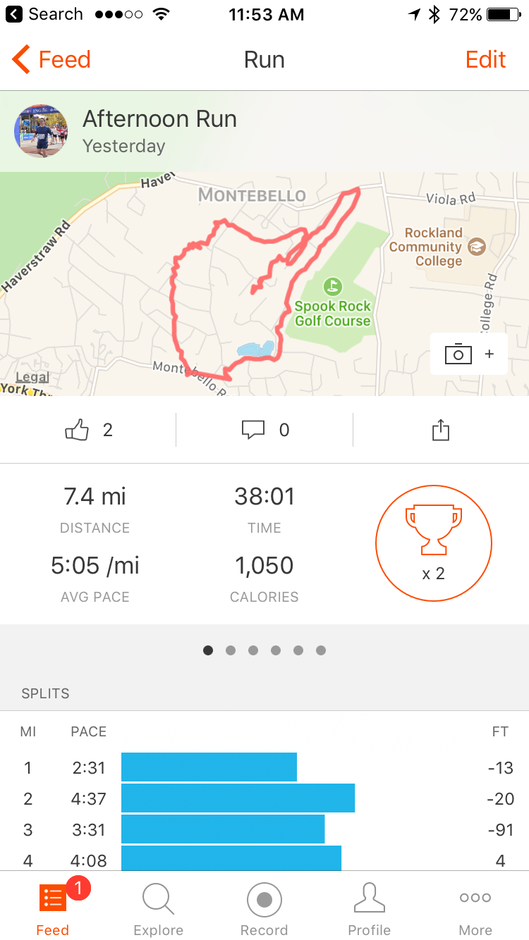 Strava Releases Autonomous Apple Watch 2 App, but GPS Data is a Big Fail by Lyle J. Dennis, M