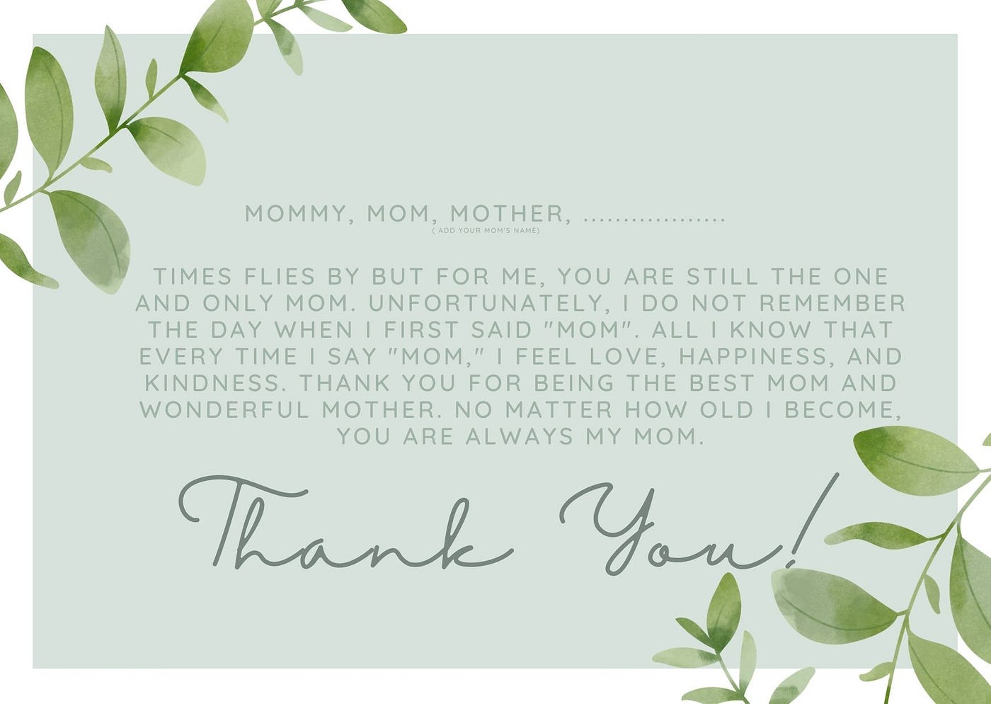 25 beautiful messages for mother`s day card. | by MsBirgith | Medium