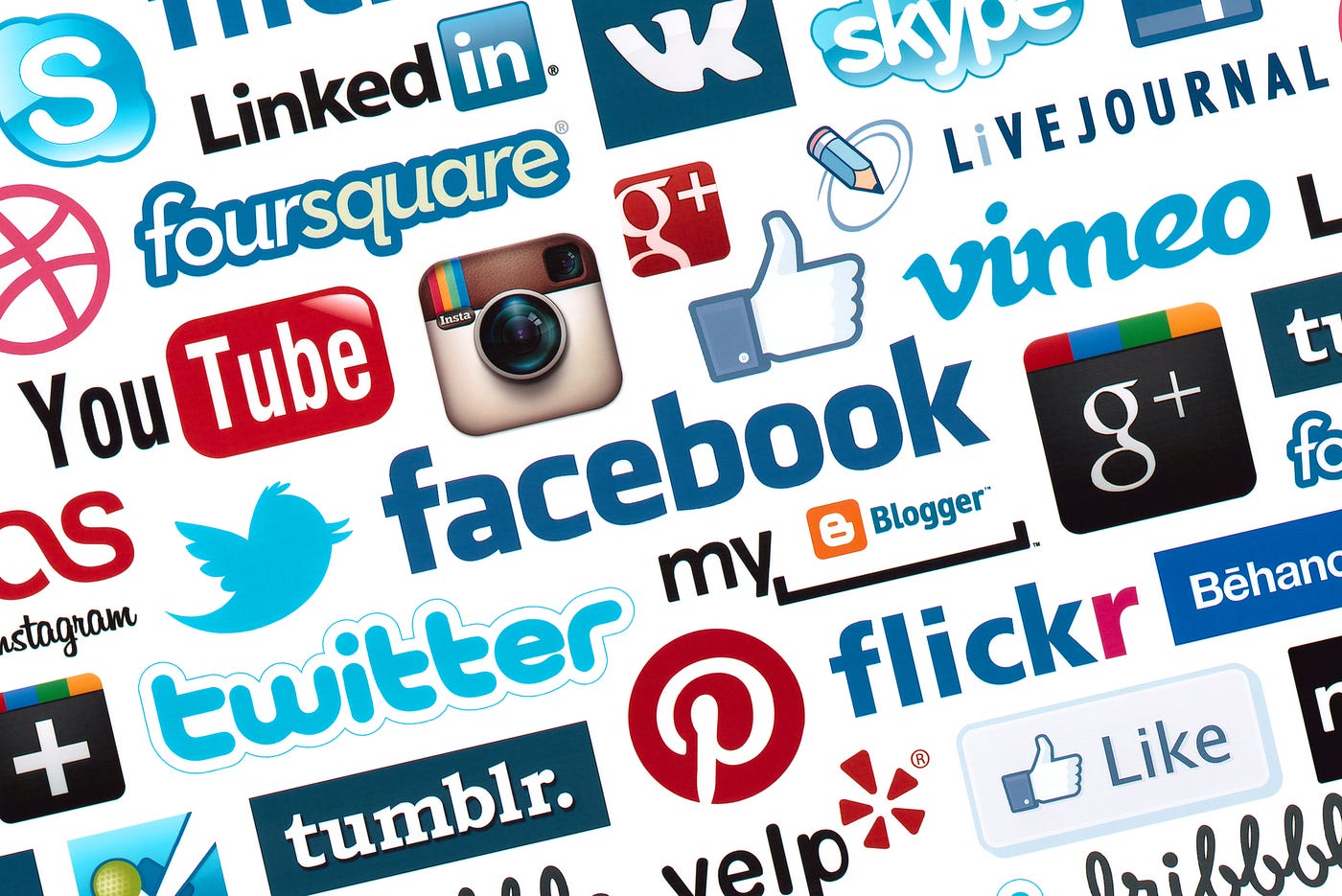 multiple social platforms