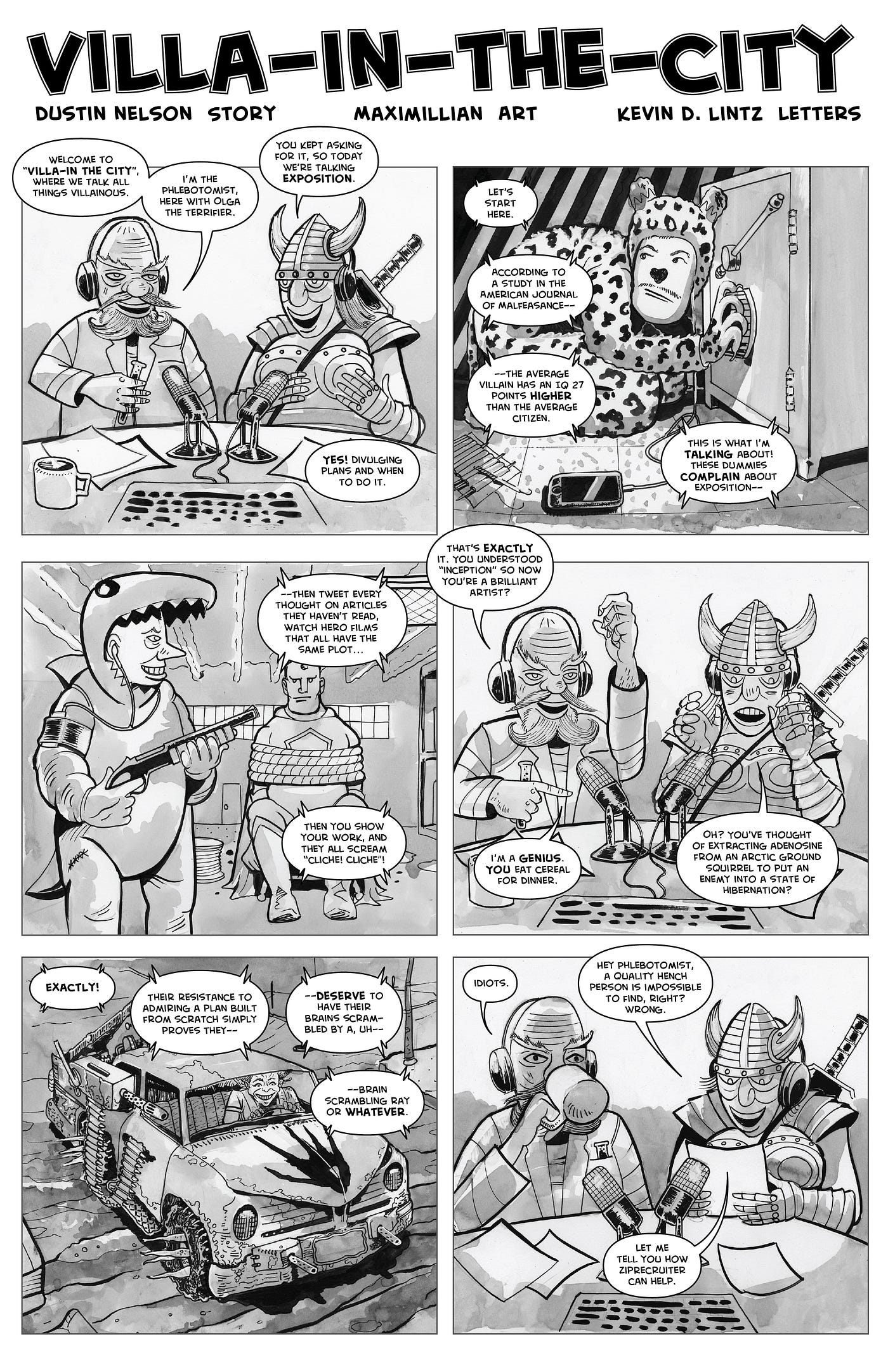 Villains Podcast & Occult Detectives | by The Comic Jam | The Comic Jam