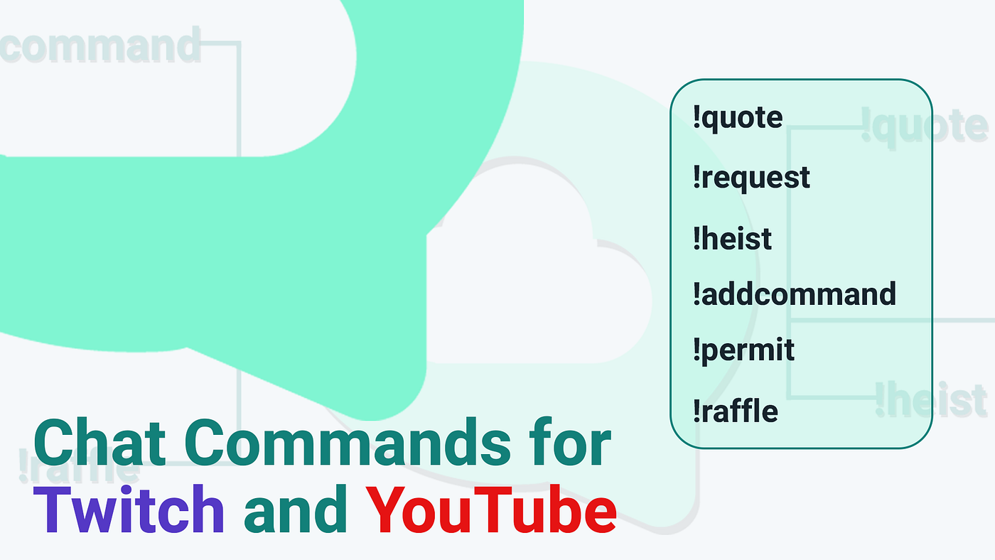 How To Add Chat Commands For Twitch And Youtube By Ethan May Streamlabs Blog