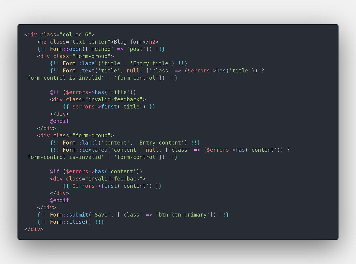 Laravel Form Builder and why you should use it by Juan Rivas Medium