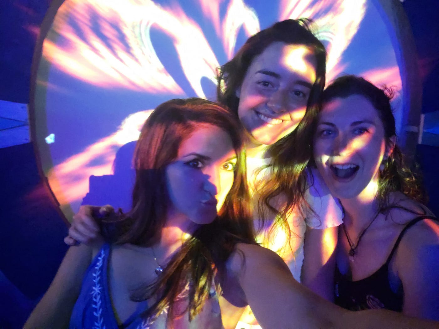 ladies fun at bar