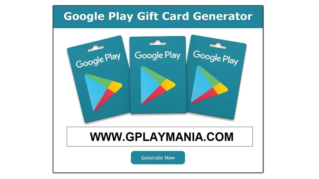 Google Play Free Gift Card Redeem Codes No Verification 21 By Sunny Walker Aug 21 Medium