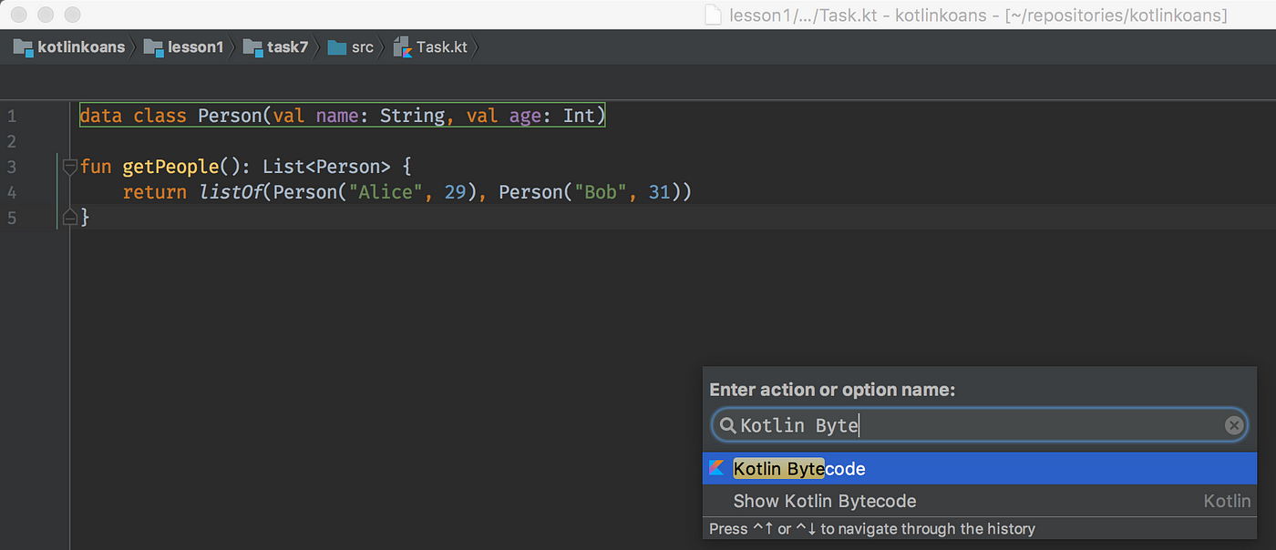 Tip: How to show Java equivalent for Kotlin code | by Svyatoslav ...