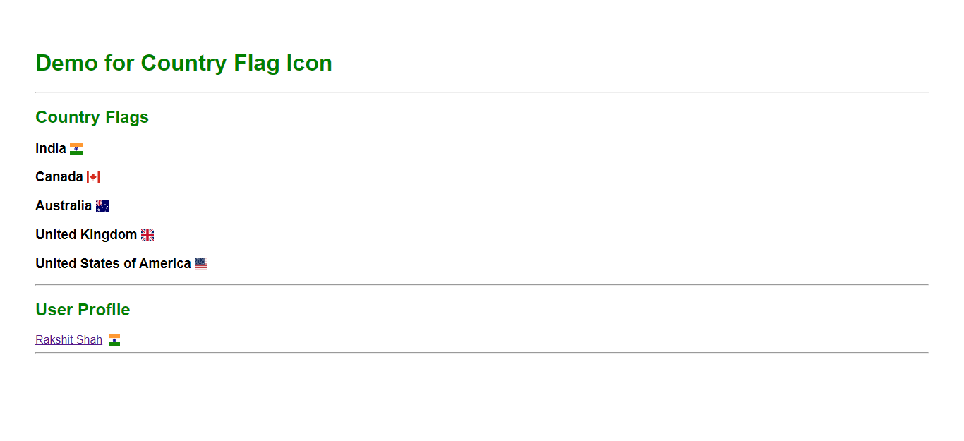 Guide to Add Country Flags to Your Website | BeingCoders