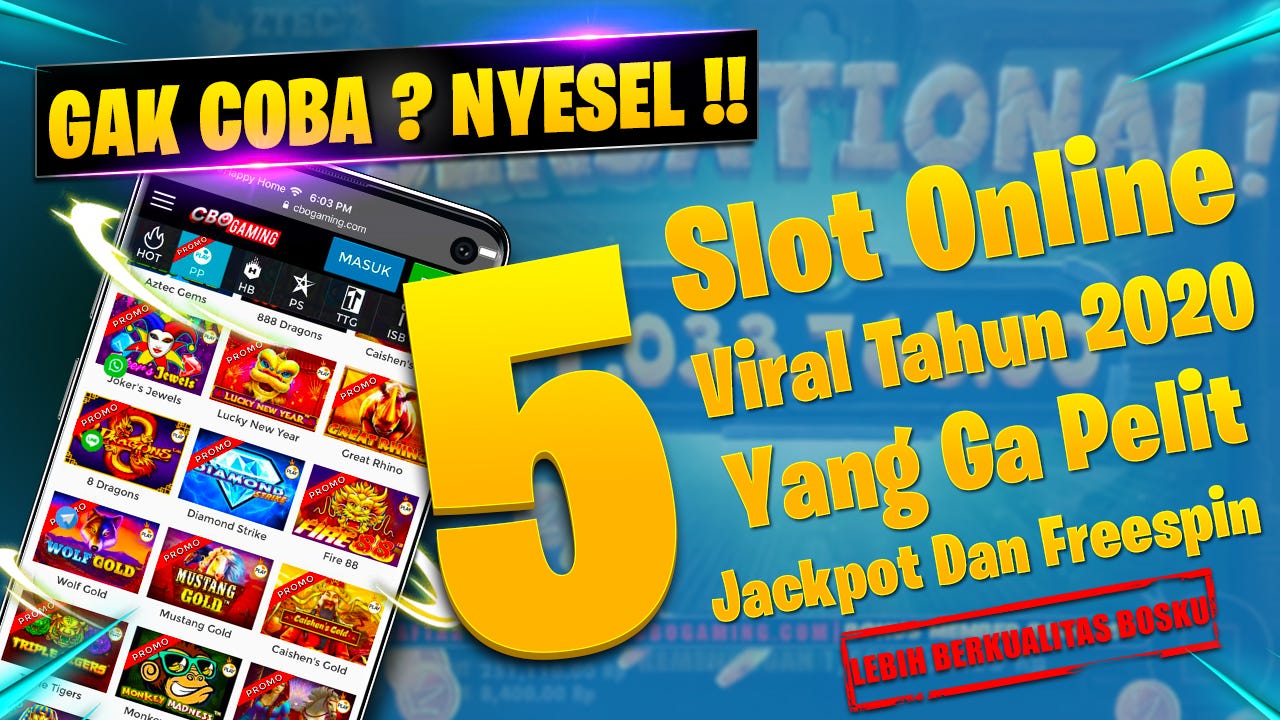 Situs Judi Slot Online Terpercaya Dan Terbaru 100 Mudah Menang By Cbogaming Info Medium