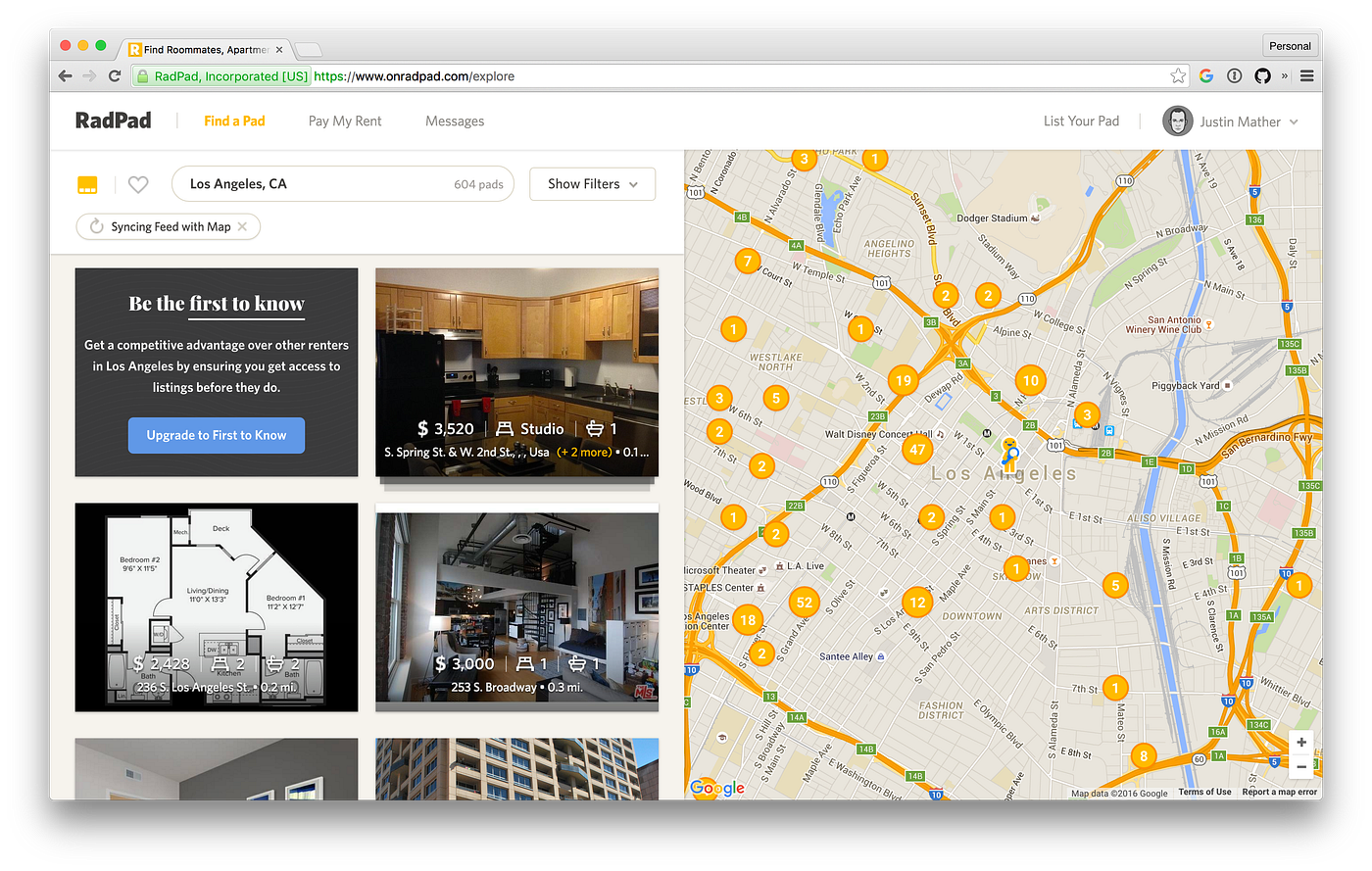 RadPad Usability Testing. As a preinterview project, I decided… by