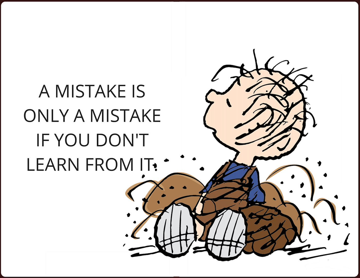 Making Mistakes Clipart