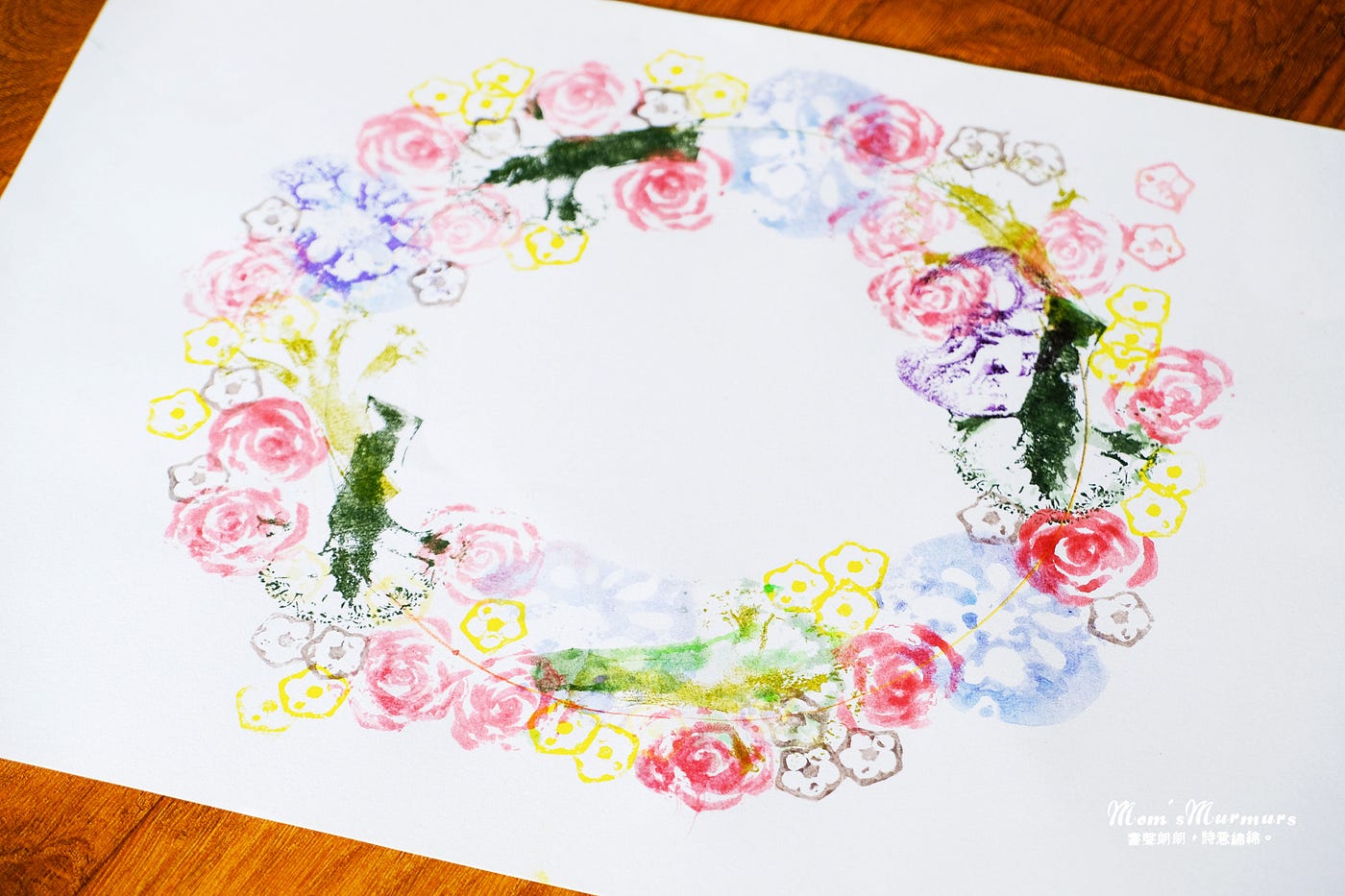 S02e09 蔬菜花圈蓋印 內容難度 By Noel Lu Mom S Murmurs Medium