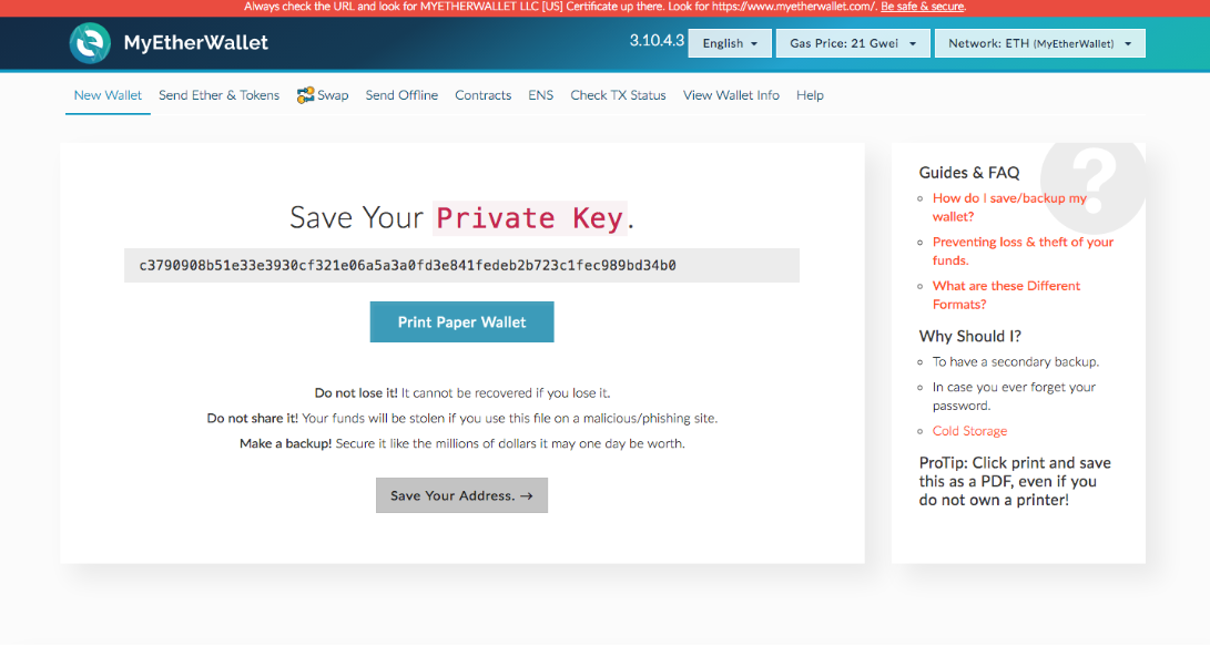A Guide To Creating A Myetherwallet Wallet By Megax Megax Medium A Guide To Creating A Myetherwallet Wallet By Megax Megax Medium