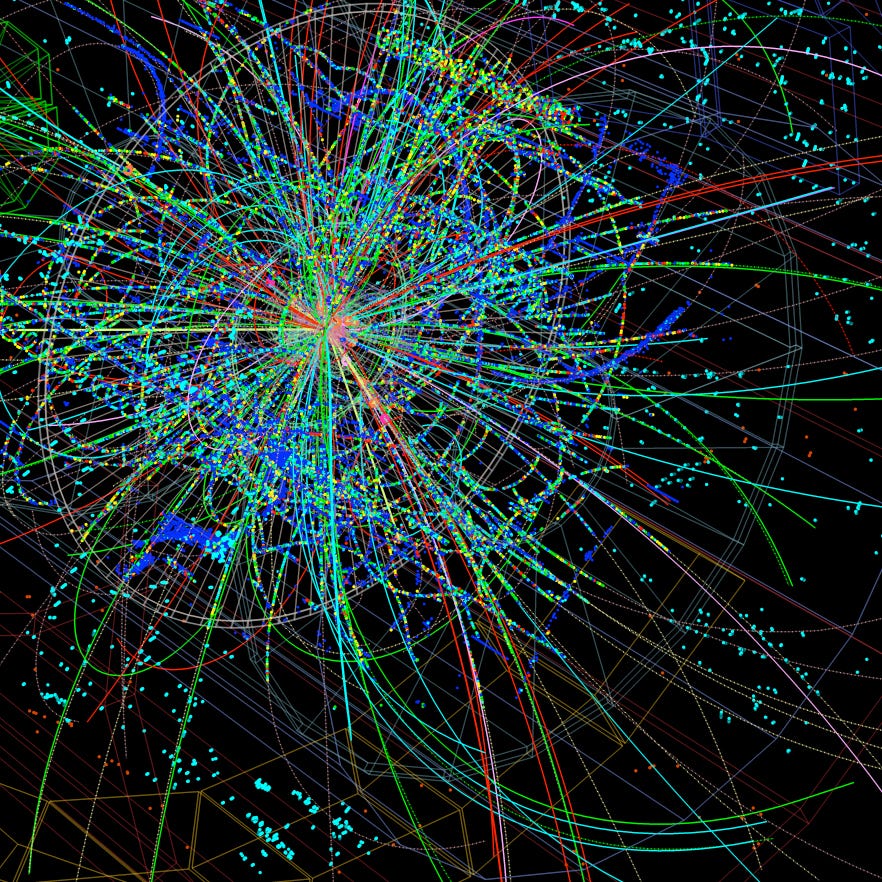 Large Haldron Collidor data image