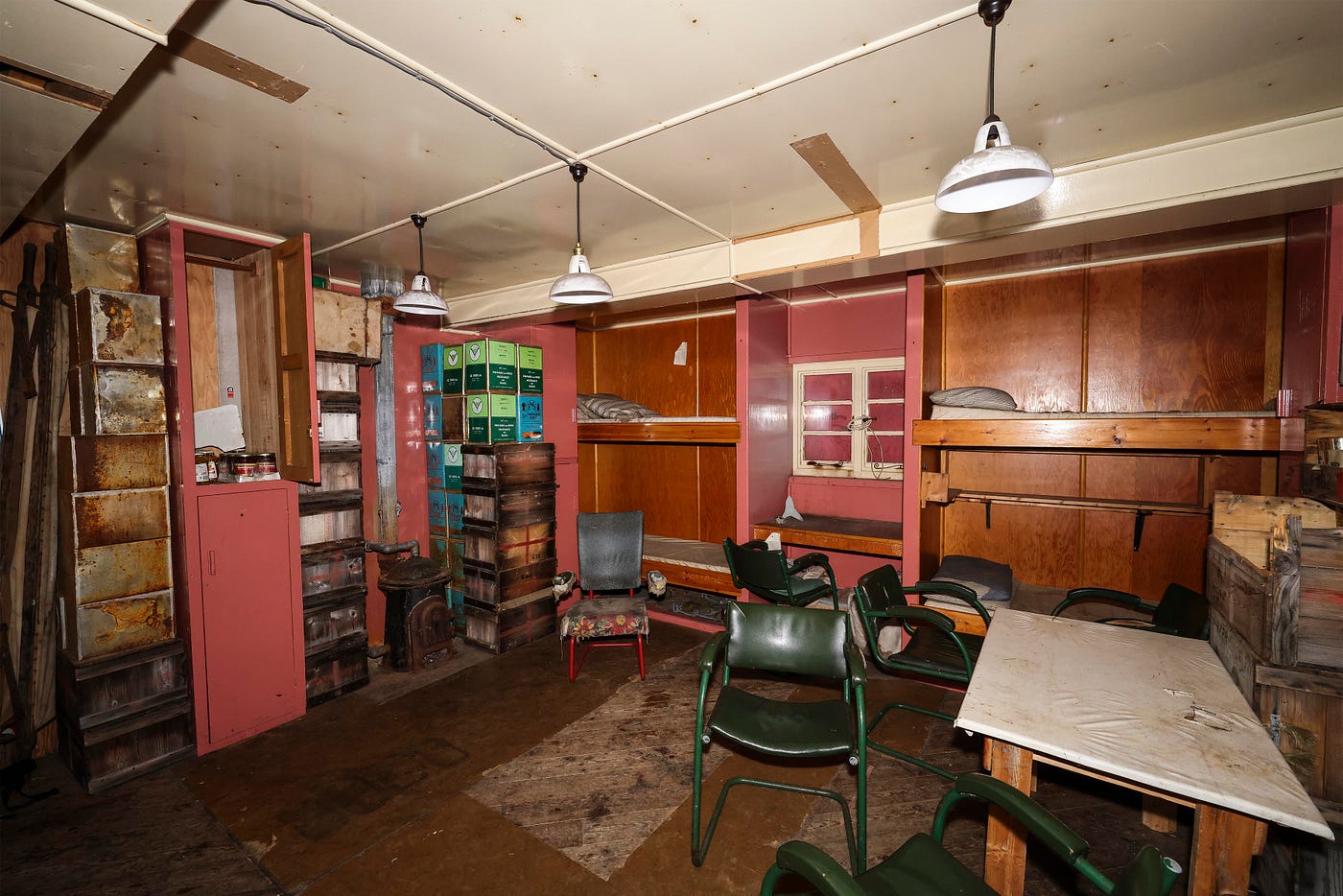 The Main Hut, Station Y.