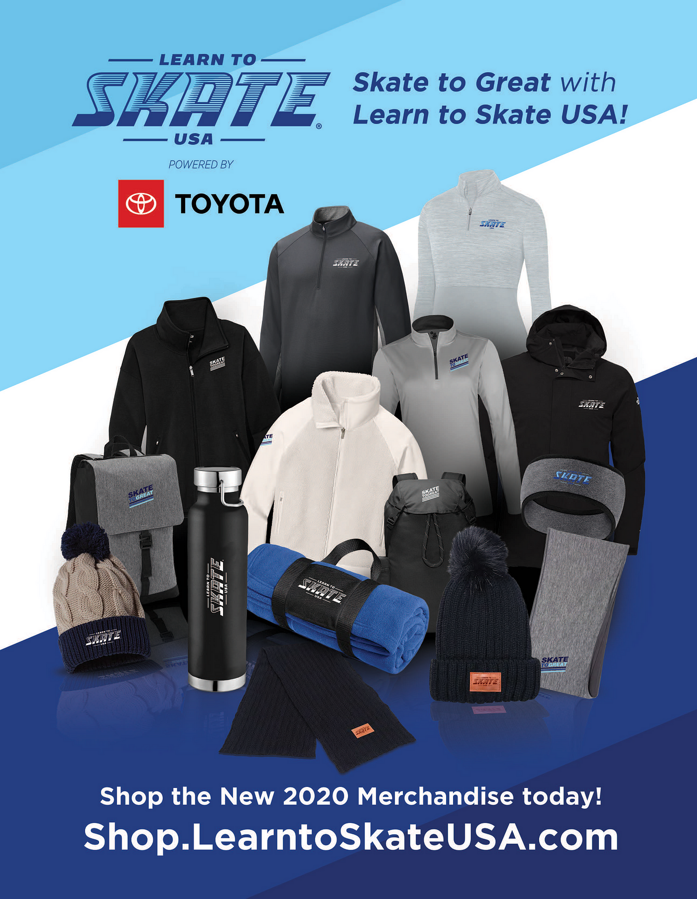 Skate to Great' with New Learn to Skate USA Merchandise! - Learn To Skate  USA - Medium
