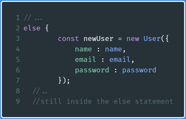 Code in routes/users.js
