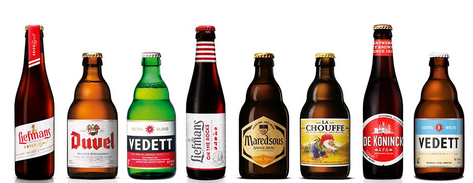 Famous belgian beer brands
