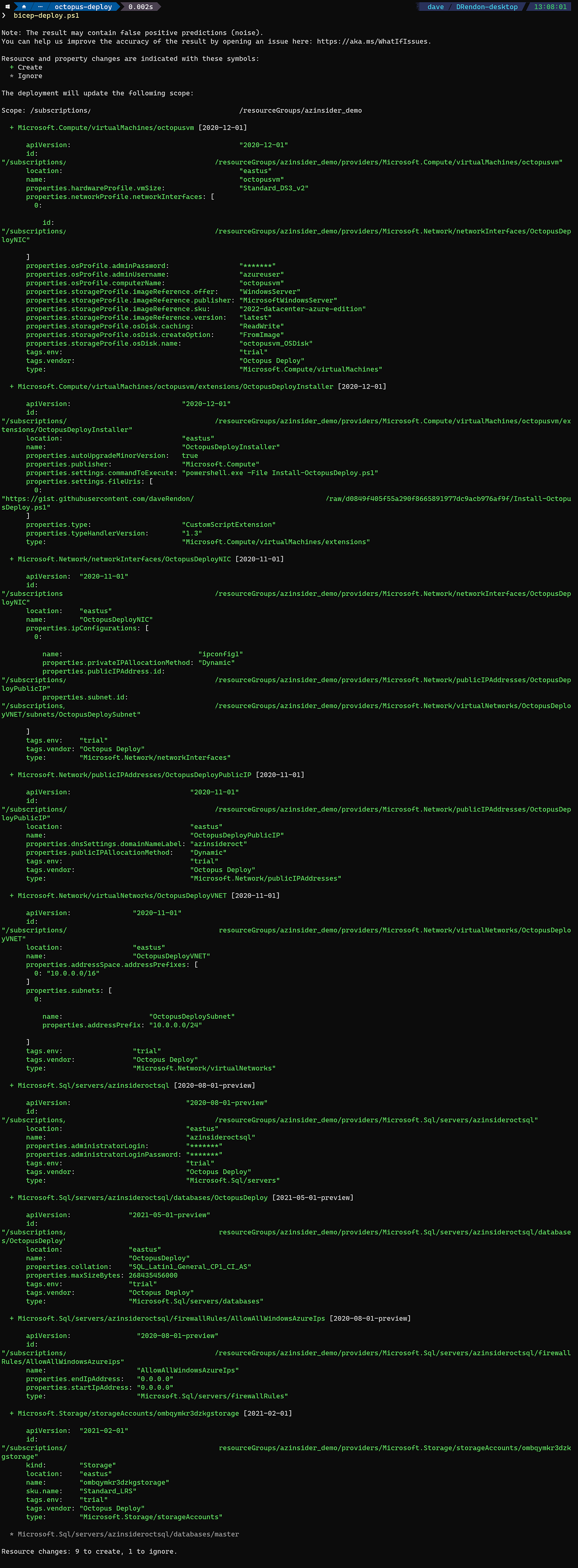 💪Deploy a Selfhosted Octopus Server🐙 using Bicep Language by Dave R