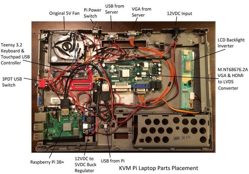 Use A Teensy To Turn An Old Laptop Into A Server Crash Cart By Cameron Coward Medium