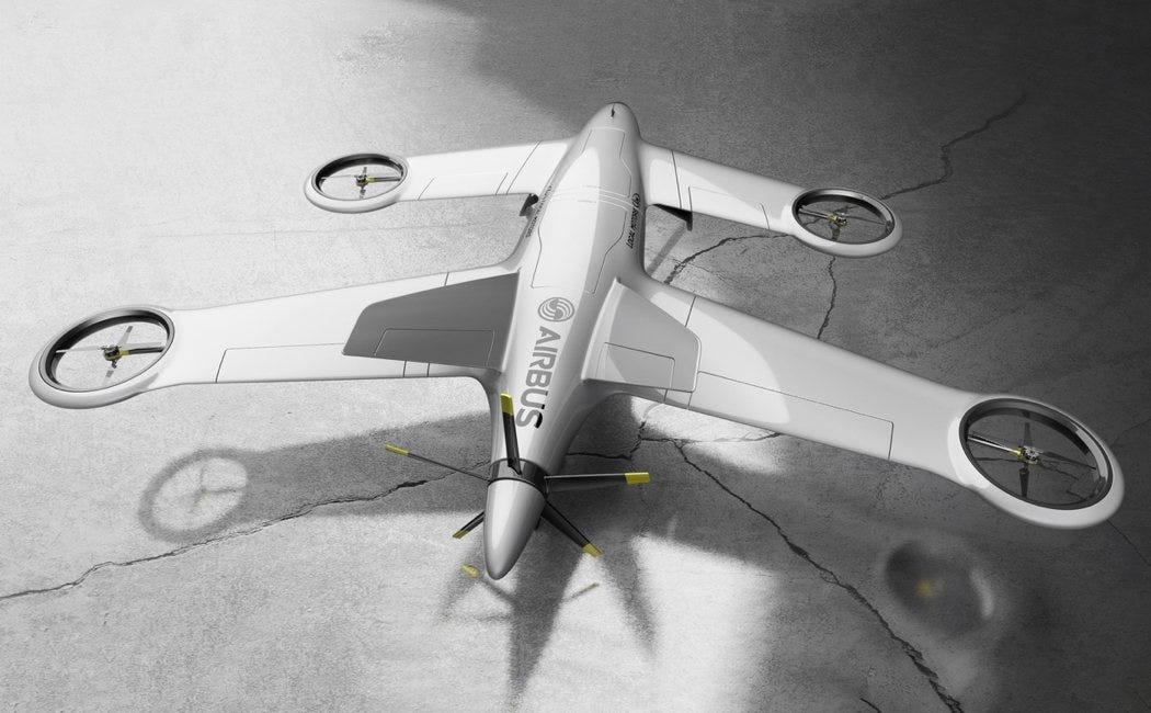 IMAGE: A large cargo drone designed by Airbus