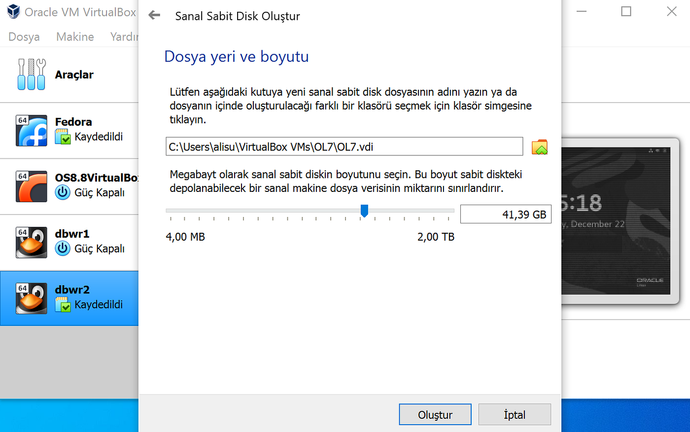 Oracle Linux 7 Installation on Virtualbox or VMware and Oracle 19c  Installation on Oracle Linux 7 | by Ali Suat Usta | Medium