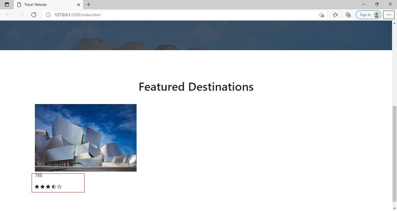 Travel Website Using html CSS And Bootstrap for beginners. | by ...