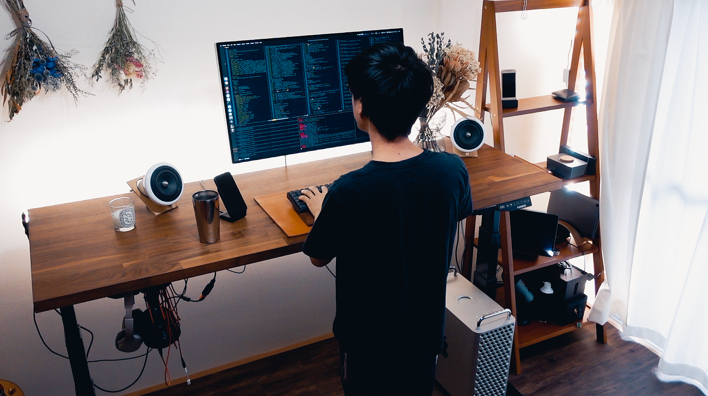 A solo app developer's dream desk setup (Late 2020) | by Takuya Matsuyama |  Dev as Life