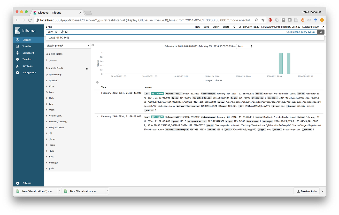 Logstash and CSV data files. Let´s do another example of data… by
