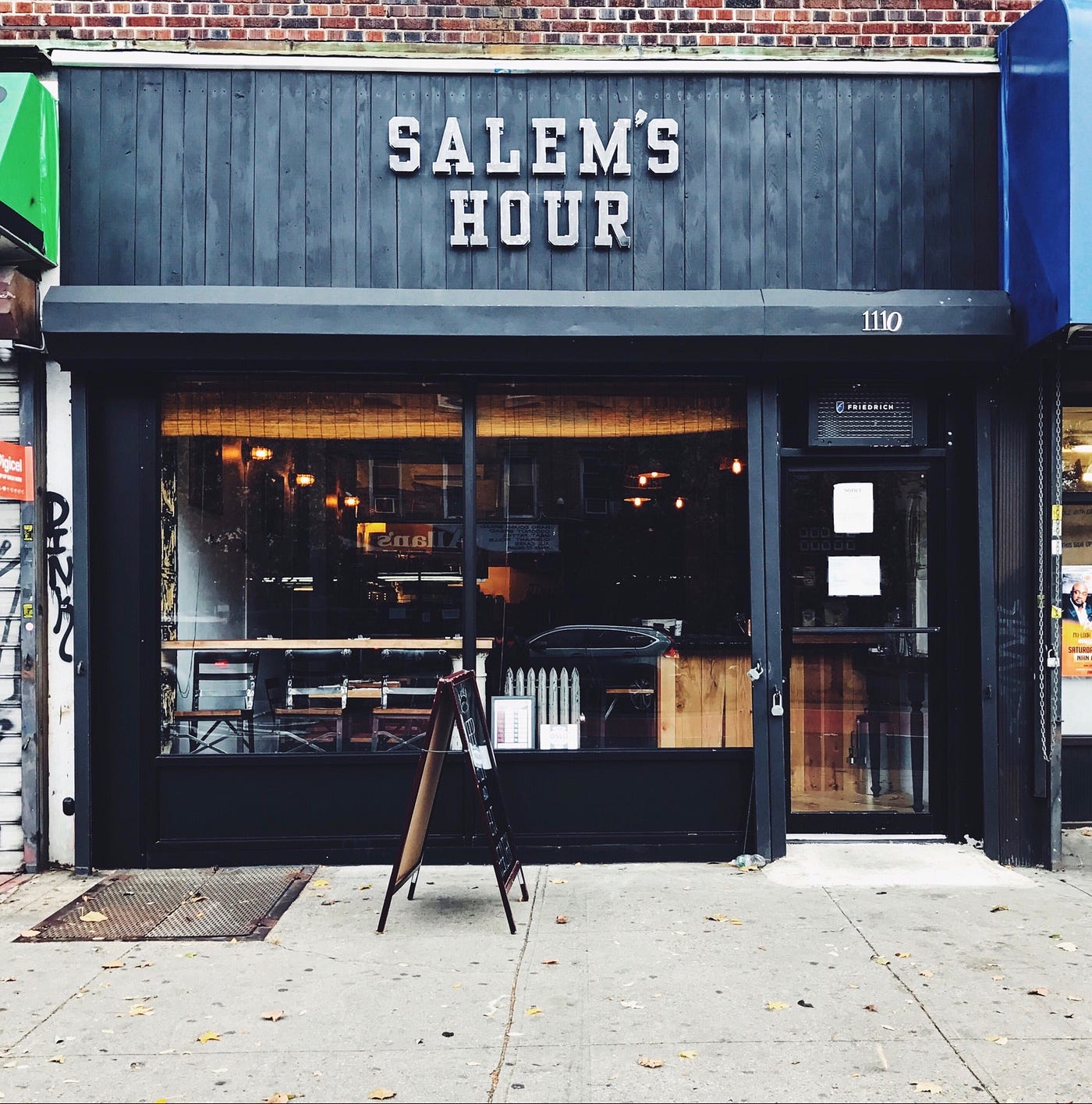 Weekend Frolic: Salem’s Hour. I slowly inched into the weekend, weak