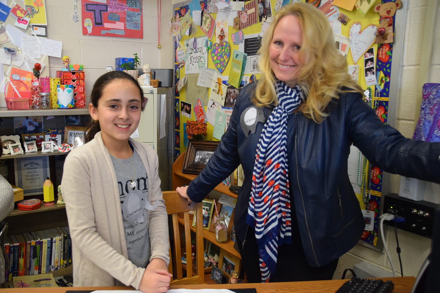 Osage Elementary School teacher shares love of elephants with students
