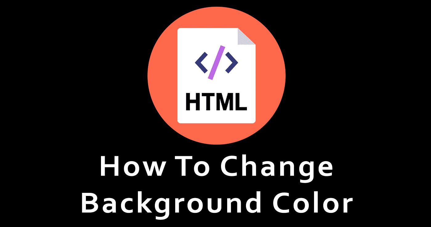 HTML: How To Change Background Color of a 

<div> element using CSS. | by  Ghost Together | Medium” style=”width:100%”><figcaption style=
