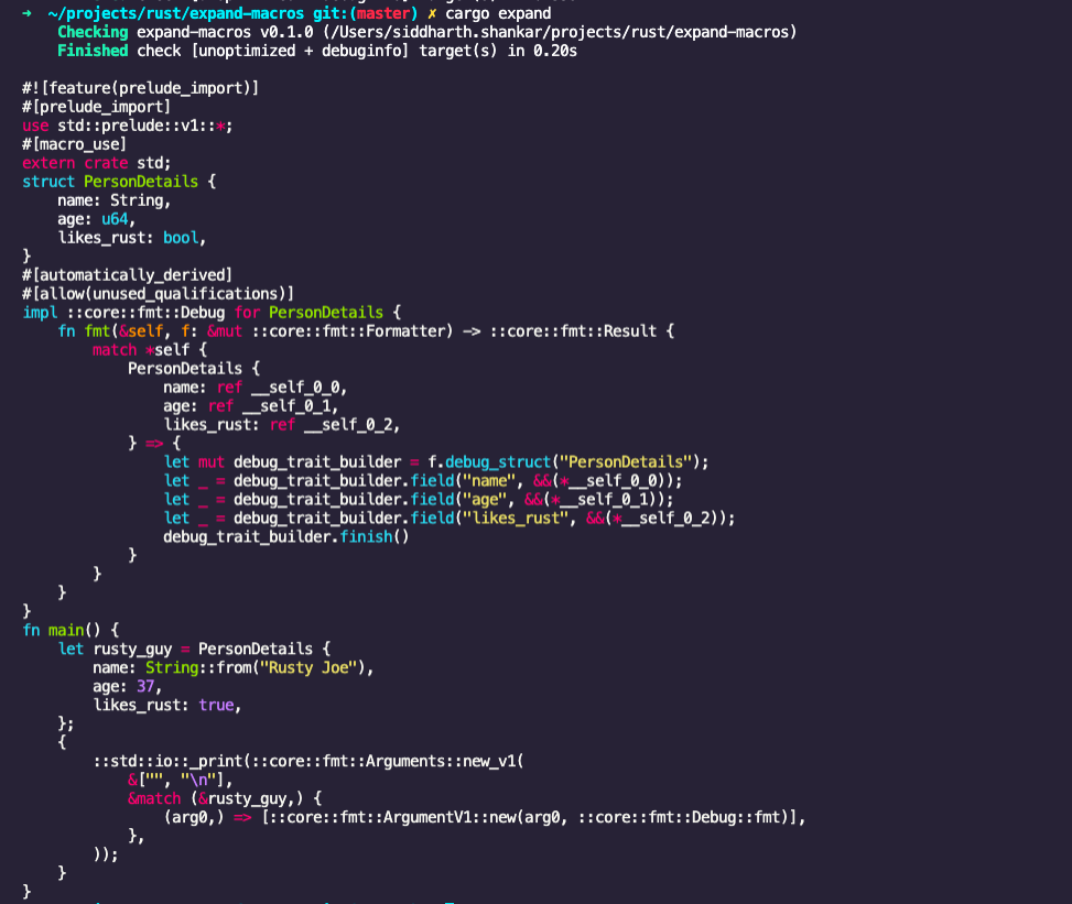 View your “dark code” in Rust. And know what your code is really doing | by  Sid Shankar | Level Up Coding