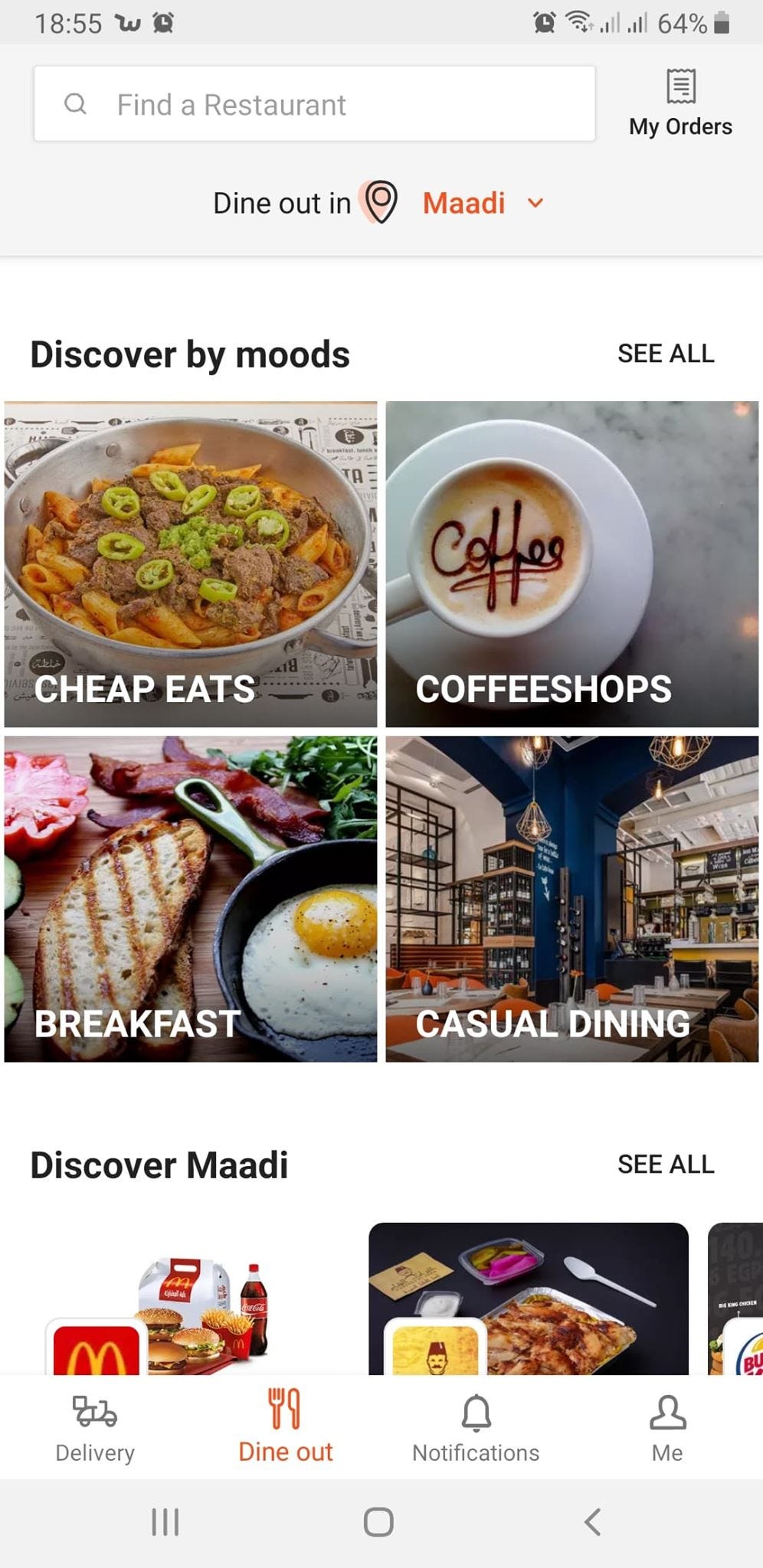 Elmenus APP UI/UX Redesign. How to design restaurants guide / Food