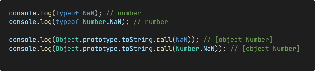 ‘NaN’ You May Not Know. The Secret of ‘NaN’ in JavaScript. | by Zachary ...