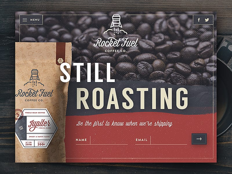 20 Most Inspirational Coffee Websites Ever By Premiumuikits Muzli Design Inspiration