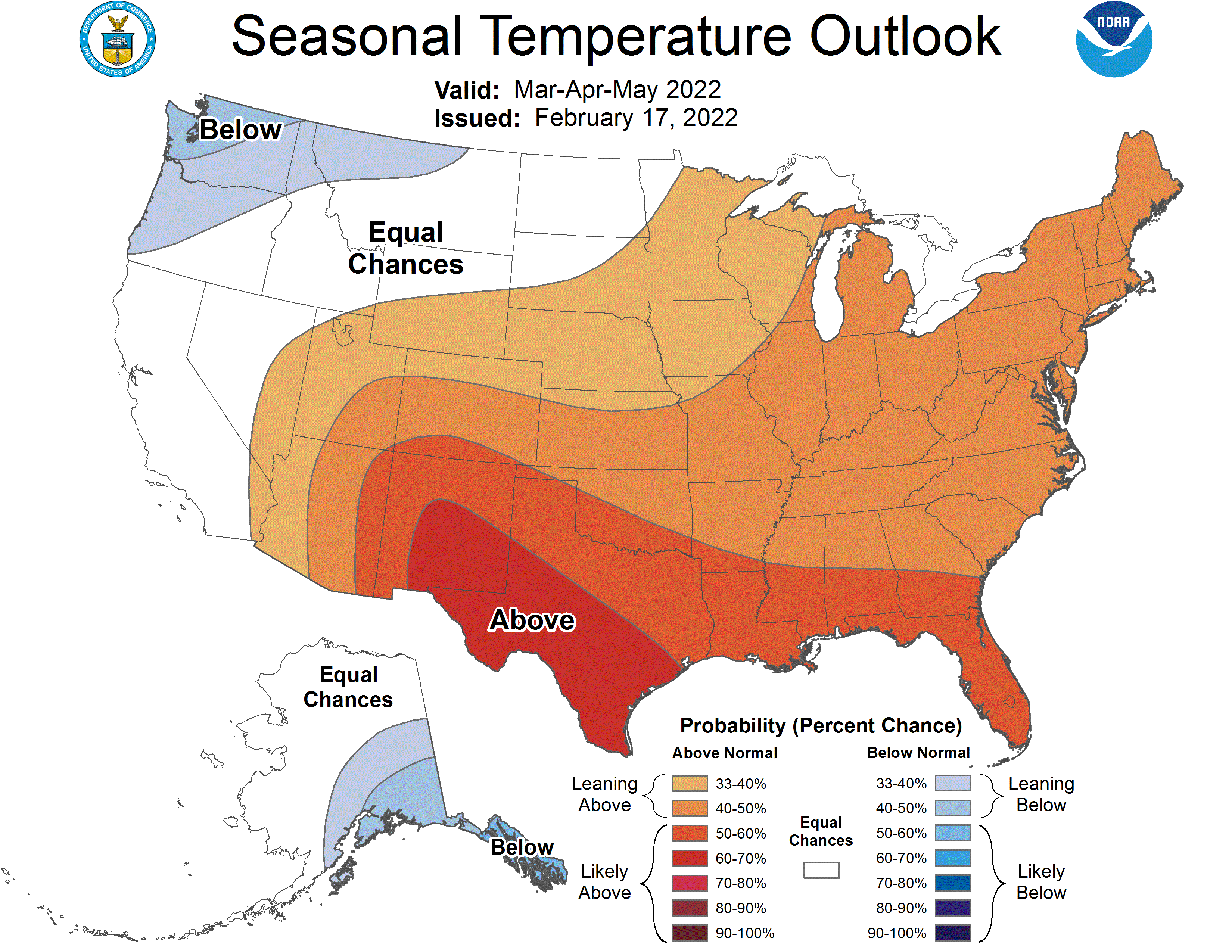 Where Is The Highest Chance For Snow Around Christmas 2022 March And Spring May Be Warmer Than Normal In The Northeast | By Todd B.  Bates/Nh Enviroguy | Medium