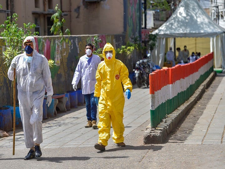 Coronavirus lockdown in Delhi India