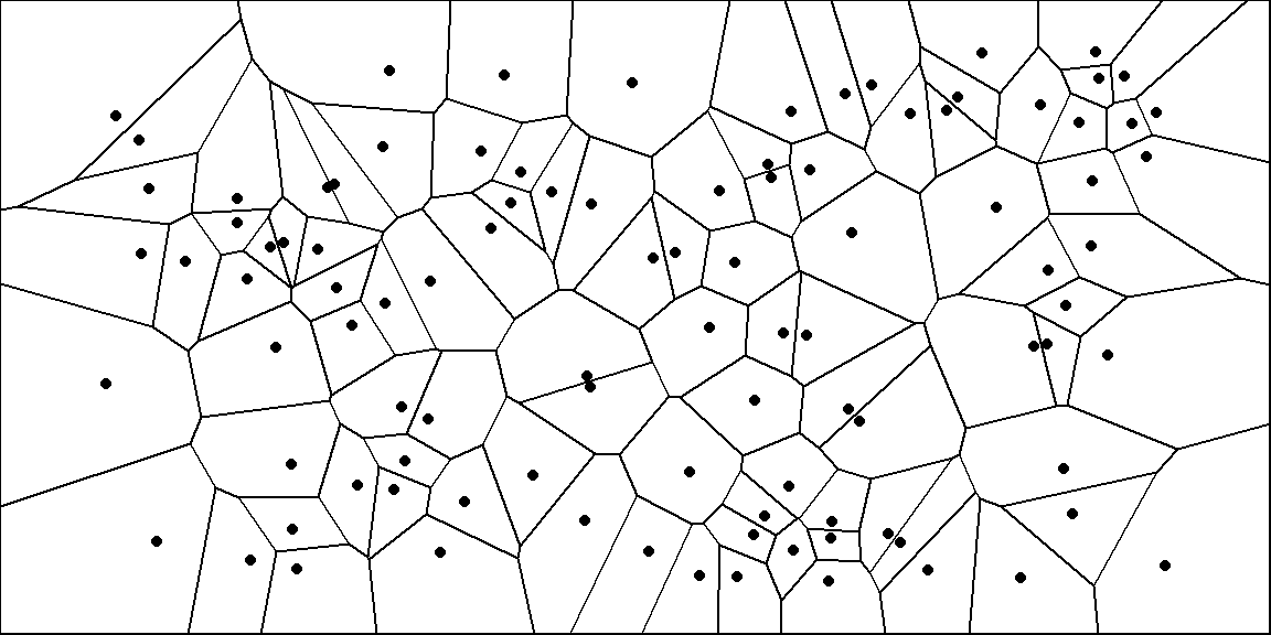 The fascinating world of Voronoi diagrams | by Francesco Bellelli | Towards  Data Science