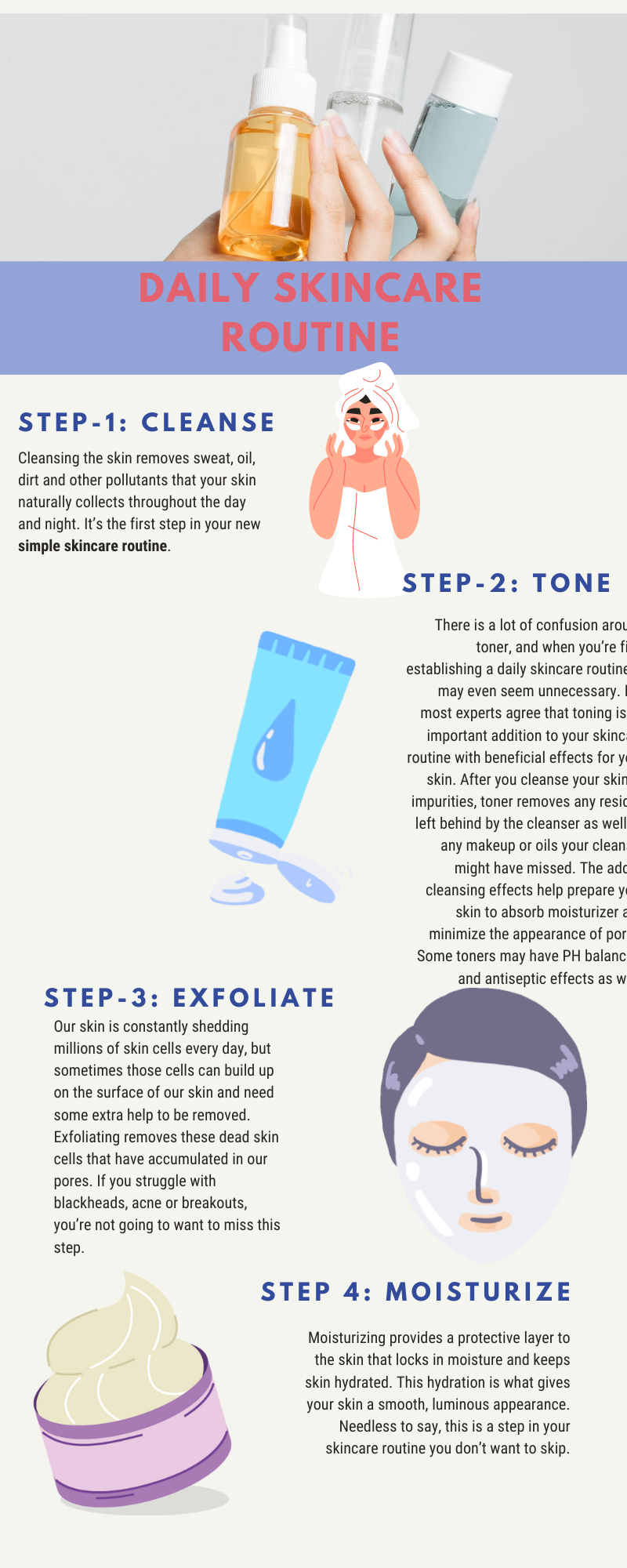 Daily Skincare Routine Step 1 Cleanse By Fouzia Fariha Moushe Medium
