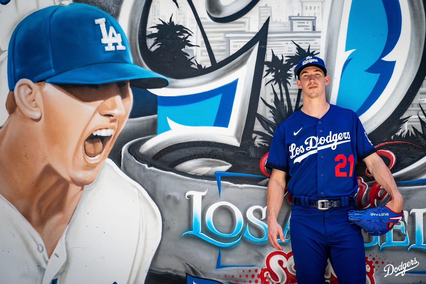 Photos: Dodgers unveil Nike City Connect Series uniforms | by Rowan Kavner  | Dodger Insider