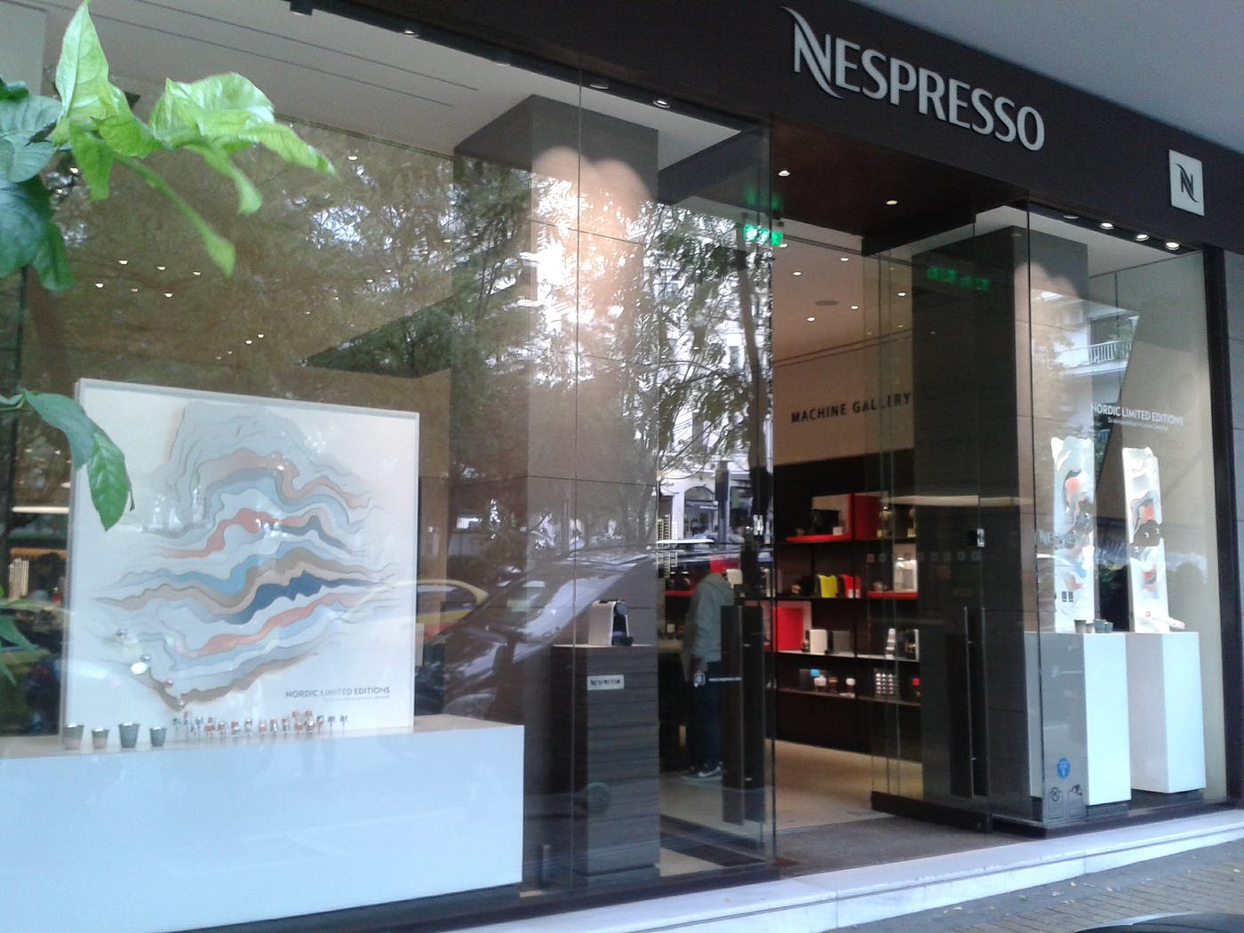 Nespresso flagship store Kolonaki | by Keith Parkins | The Little Bicycle  Coffee Shop | Medium