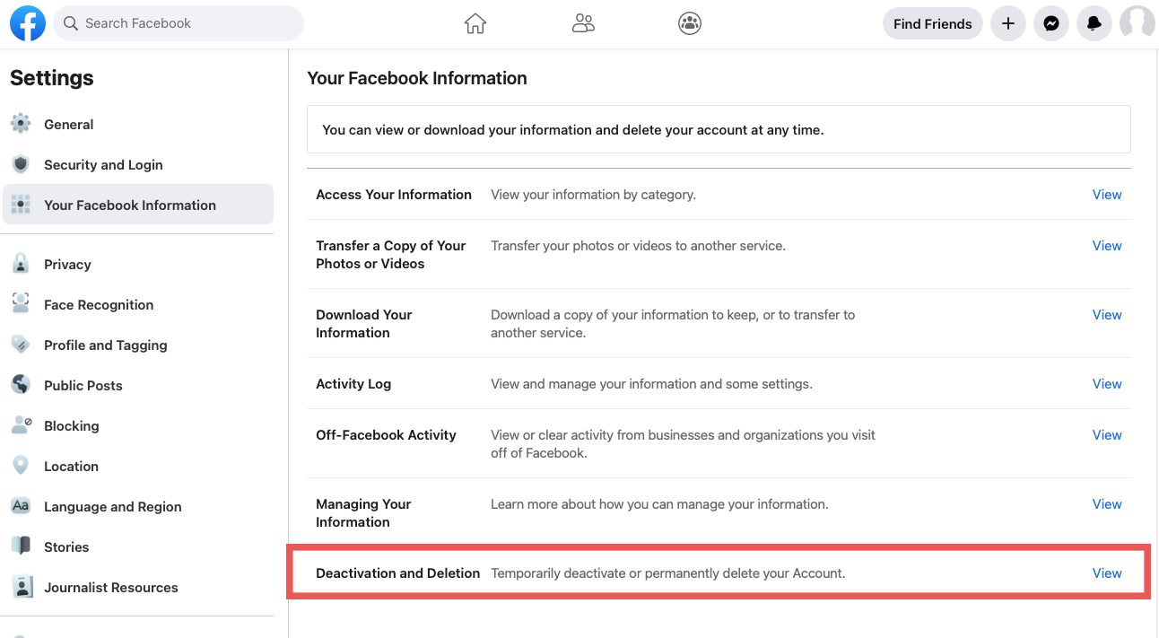 How to deactivate and delete Facebook in 8  by Brad LaPlante