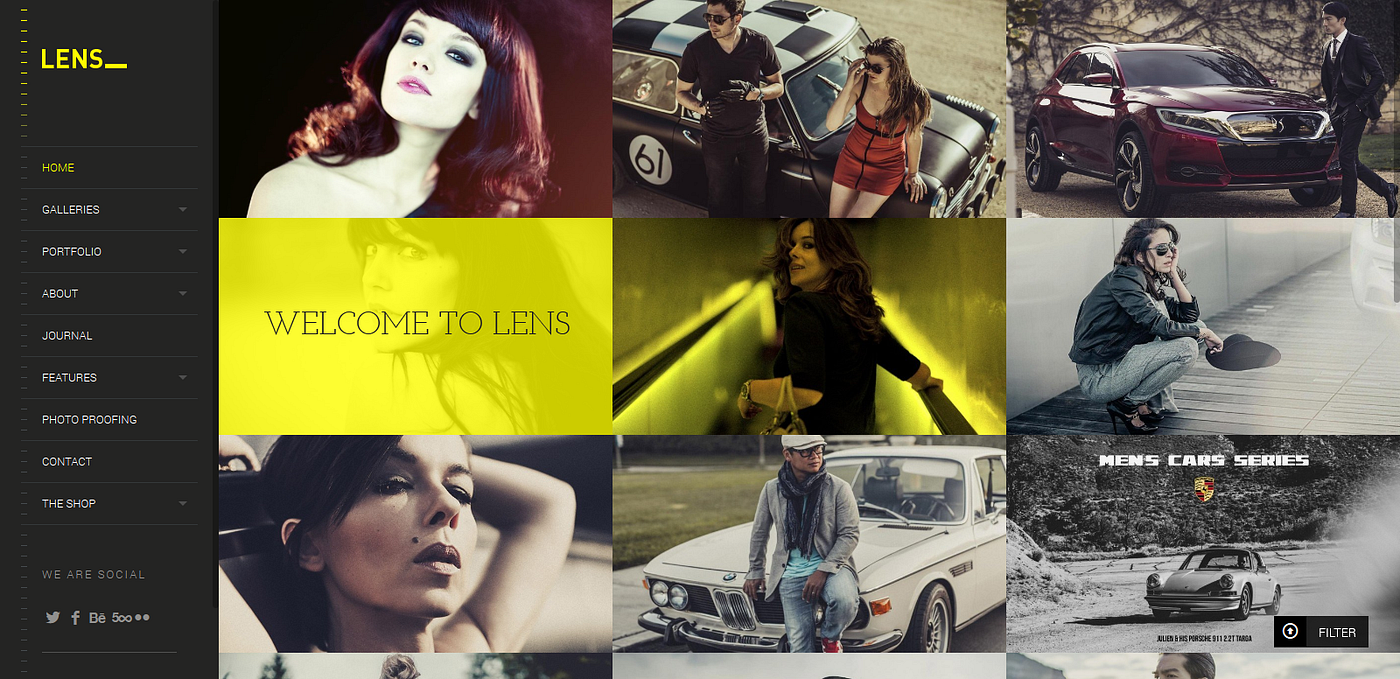 Grid Layout Websites