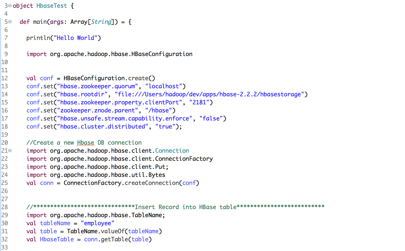 How to create Spark Dataframe on HBase table. by Thomas Thomas Medium