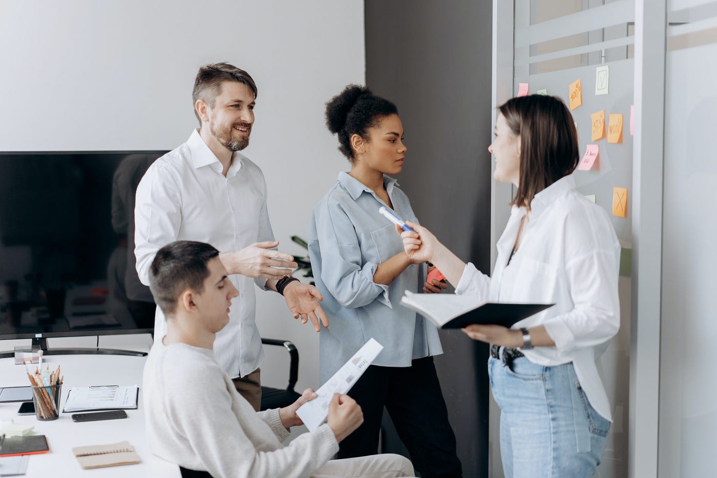 Business people in a meeting