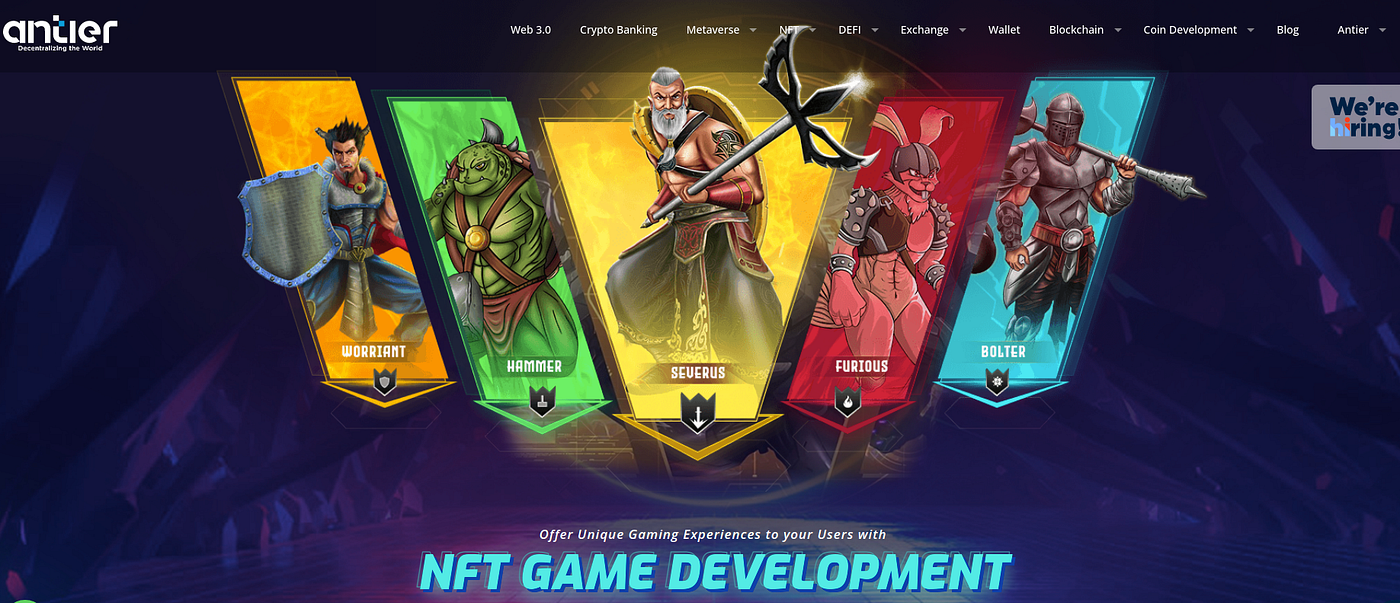 Top 10 NFT Game Development Company in 2023 | by Williammarkerzz | Nerd For  Tech | Oct, 2022 | Medium