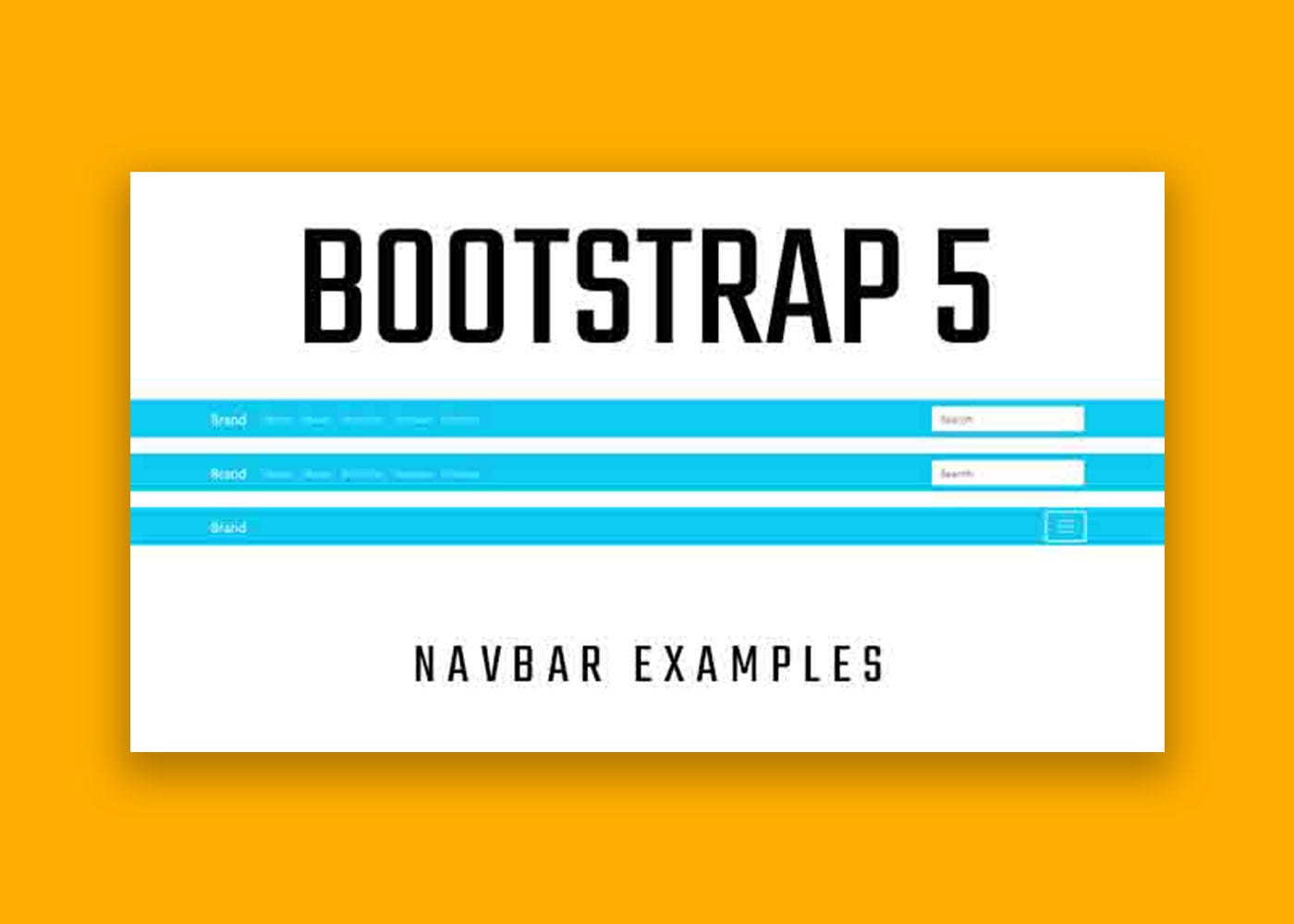 Bootstrap 5 Responsive Navbar Examples - Nandini Biswas - Medium