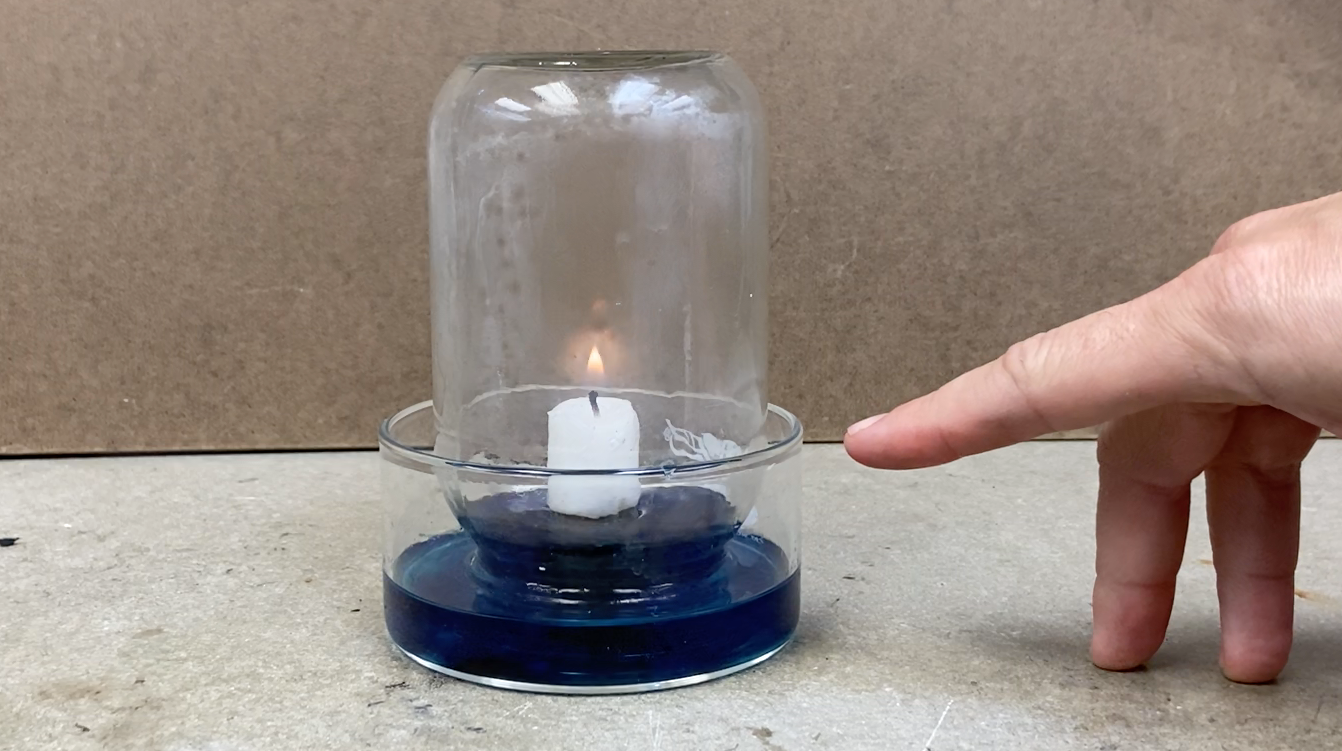 How Does This Candle Suck Water Up Into a Glass? | by Rhett Allain | Medium