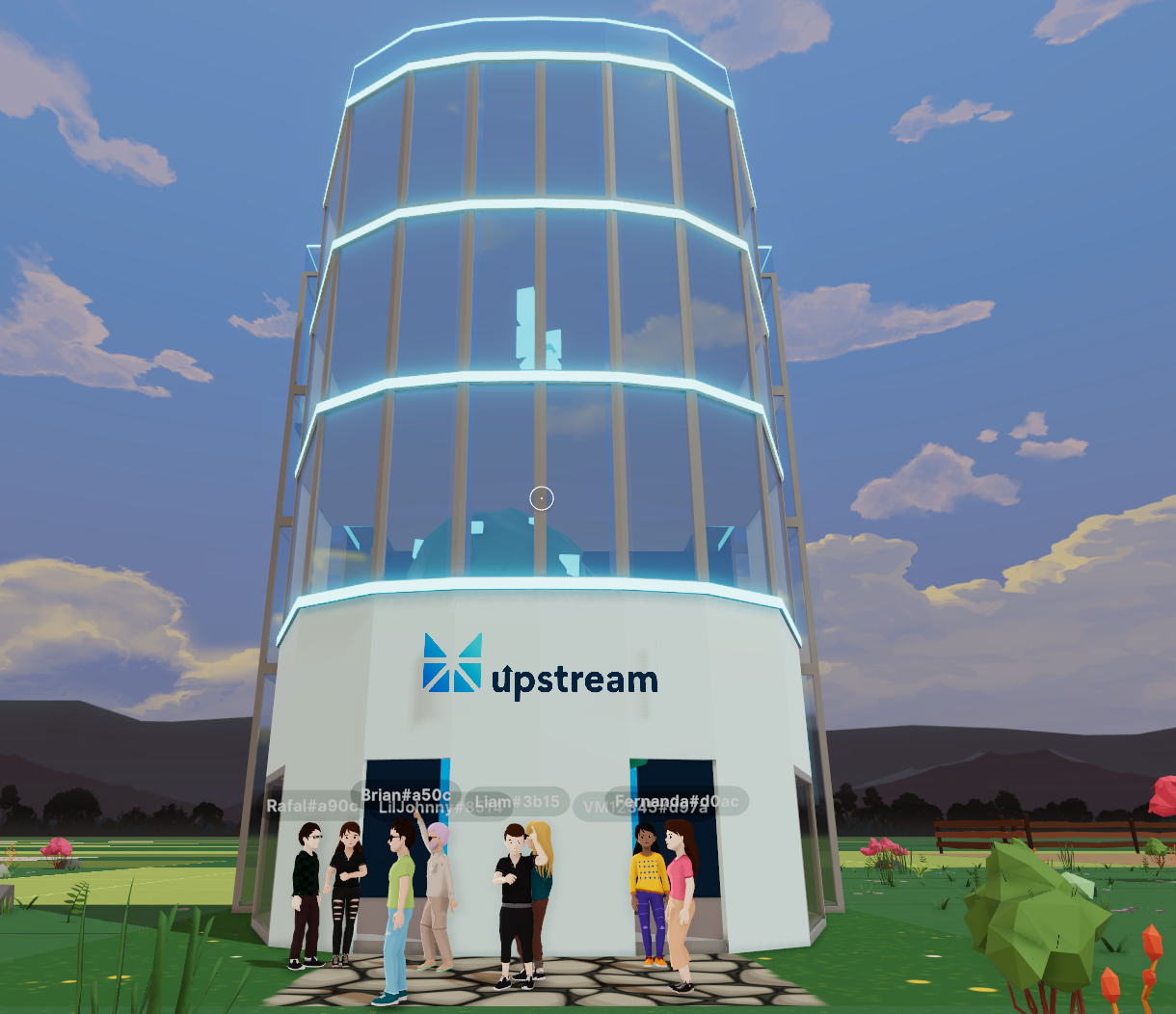 Upstream Base in Decentraland