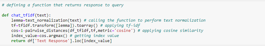 A Chatbot in Python using nltk. A chatbot is an artificial intelligence ...
