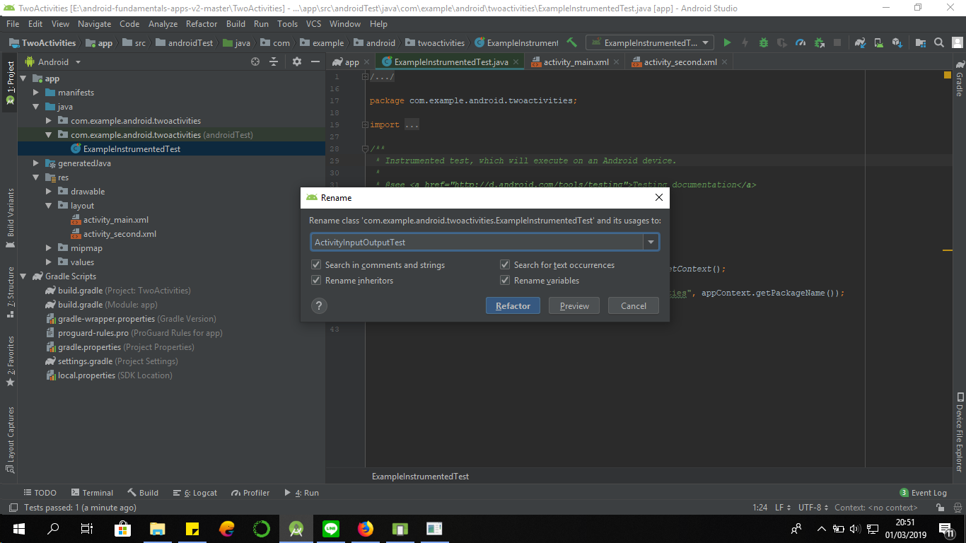 Espresso for UI testing. Task 1: Set up Espresso in your project | by ...